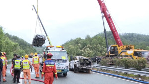 Κίνα: 36 νεκροί από την κατάρρευση αυτοκινητόδρομου